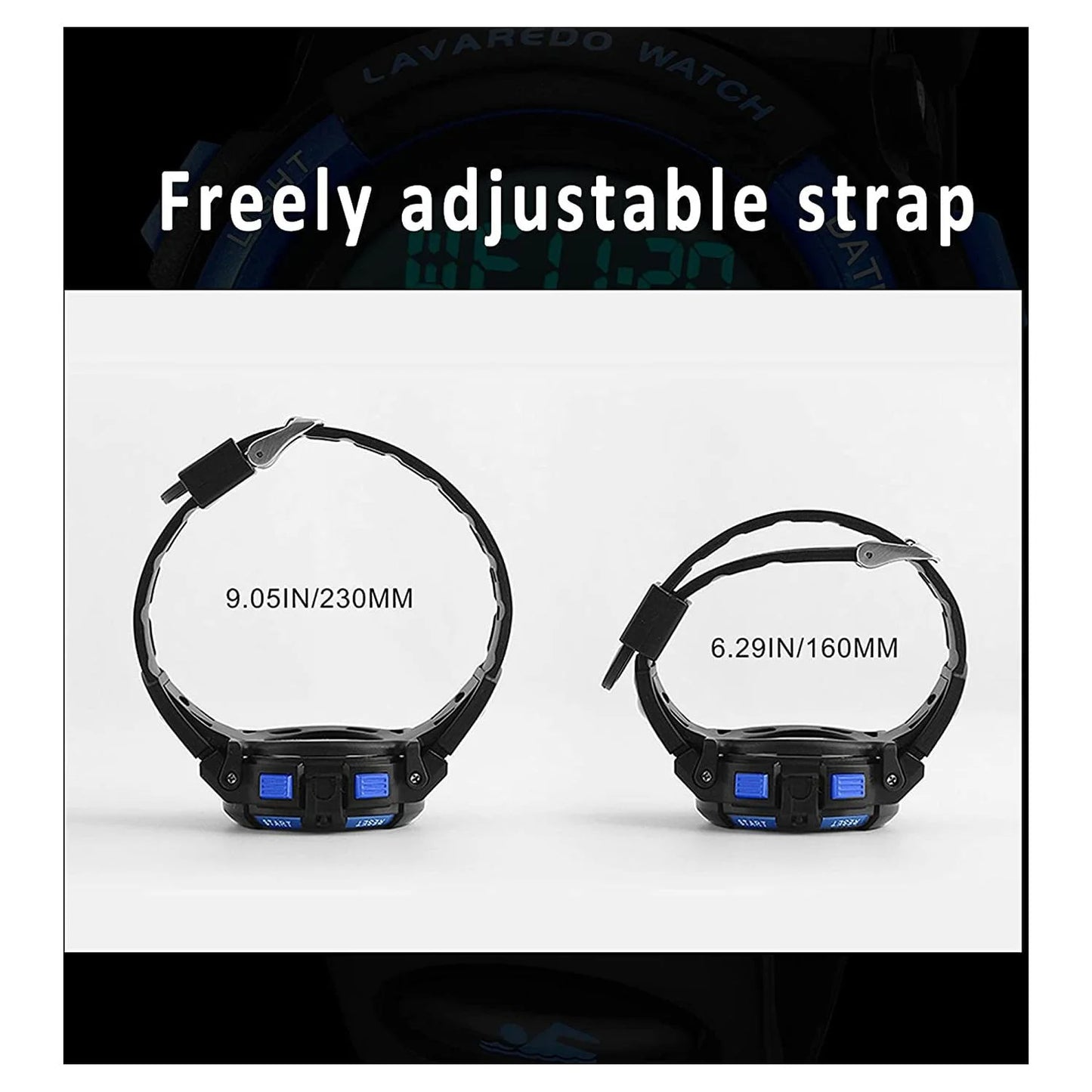 Digital Sports Watch for Age 4-15 Waterproof Watches with Alarm Stopwatch Wrist Watches for Age 4-15 Birthday Chriatmas Gift