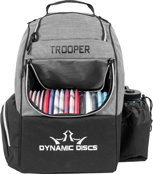 Dynamic Discs Trooper Disc Golf Backpack | Frisbee Disc Golf Bag with 18+ Disc Capacity | Introductory Disc Golf Backpack | Lightweight and Durable