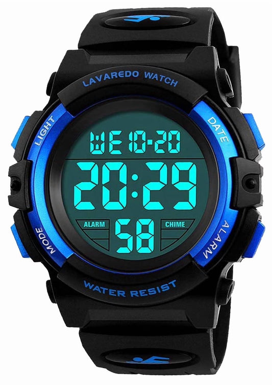 Digital Sports Watch for Age 4-15 Waterproof Watches with Alarm Stopwatch Wrist Watches for Age 4-15 Birthday Chriatmas Gift